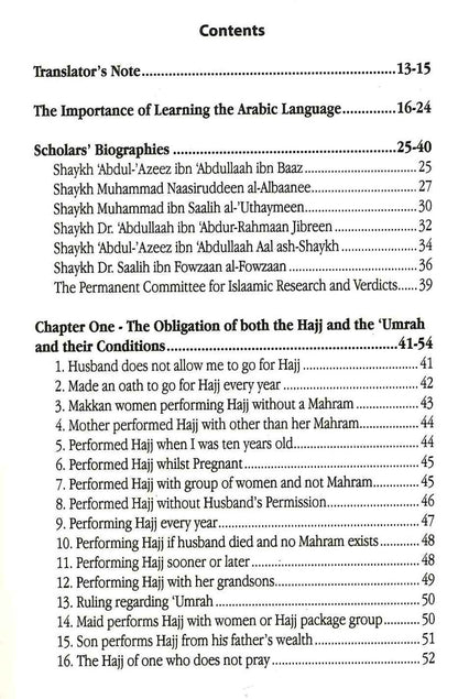 Islamic Legal Rulings Related to Hajj & Umrah: Volume One