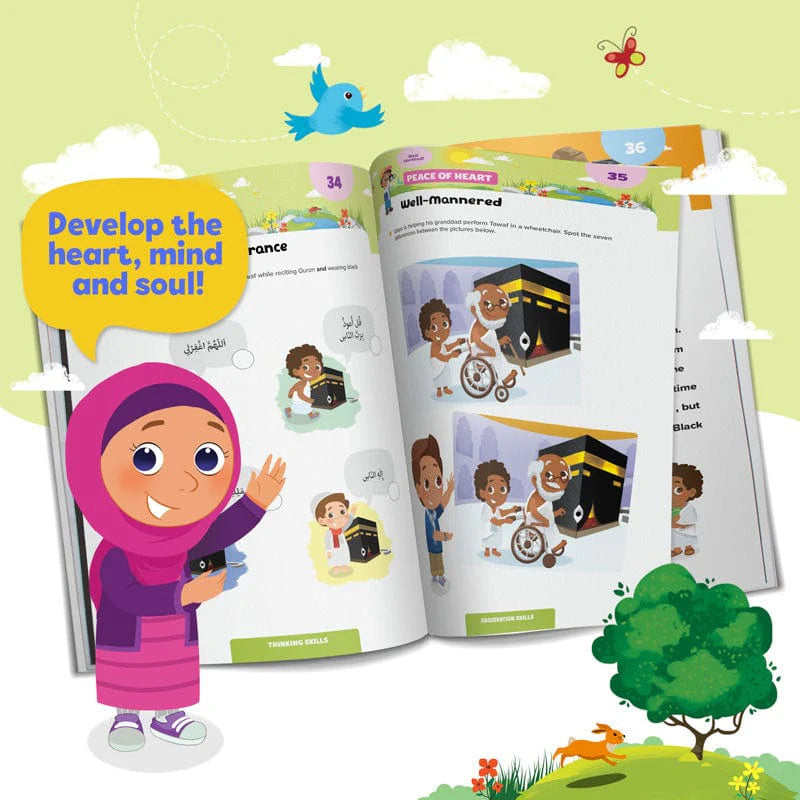 Hajj & Umrah Activity Book – Big Kids Edition (8+)