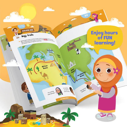 Hajj & Umrah Activity Book – Big Kids Edition (8+)