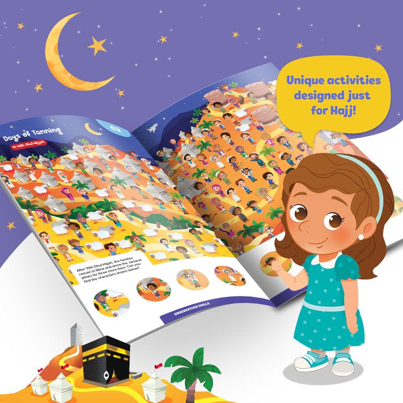 Hajj & Umrah Activity Book – Big Kids Edition (8+)